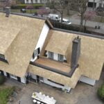 Nendrinio stogo pavyzdys Belgijos projekte 3